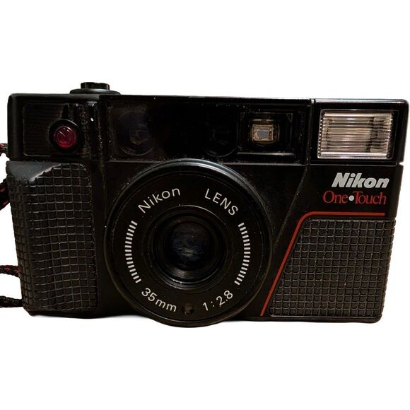 Nikon One Touch L35AF2 35mm Film Point & Shoot Camera w/ 35mm f/2.8 Lens  Tested - Picture 1 of 8